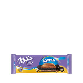 Молочный шоколад с печеньем орео
